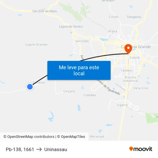 Pb-138, 1661 to Uninassau map