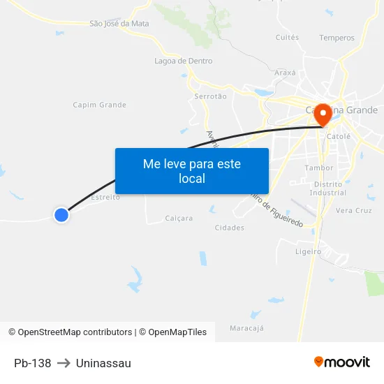 Pb-138 to Uninassau map