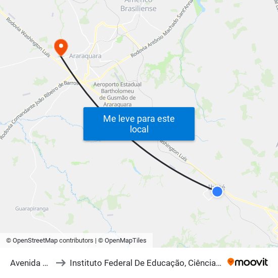 Avenida São João to Instituto Federal De Educação, Ciência E Tecnologia De São Paulo map