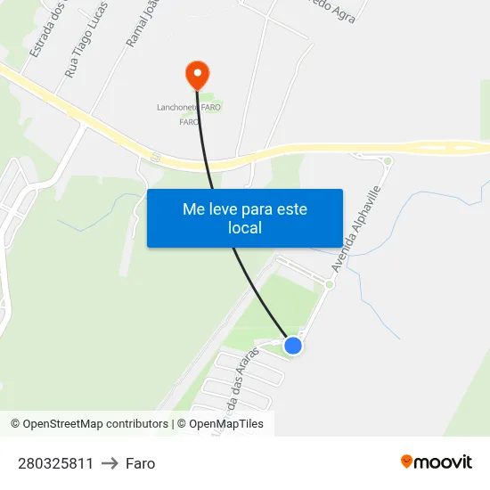 280325811 to Faro map