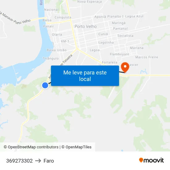369273302 to Faro map