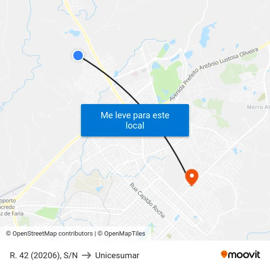 R. 42 (20206), S/N to Unicesumar map