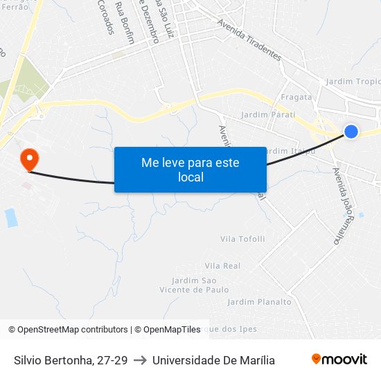 Silvio Bertonha, 27-29 to Universidade De Marília map