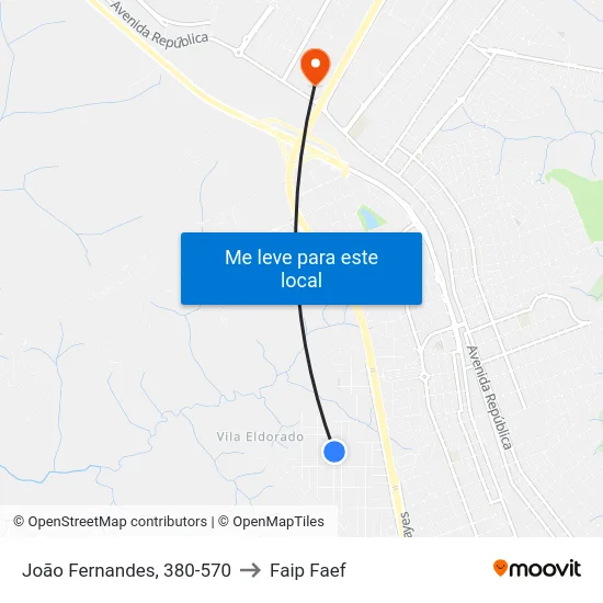 João Fernandes, 380-570 to Faip Faef map