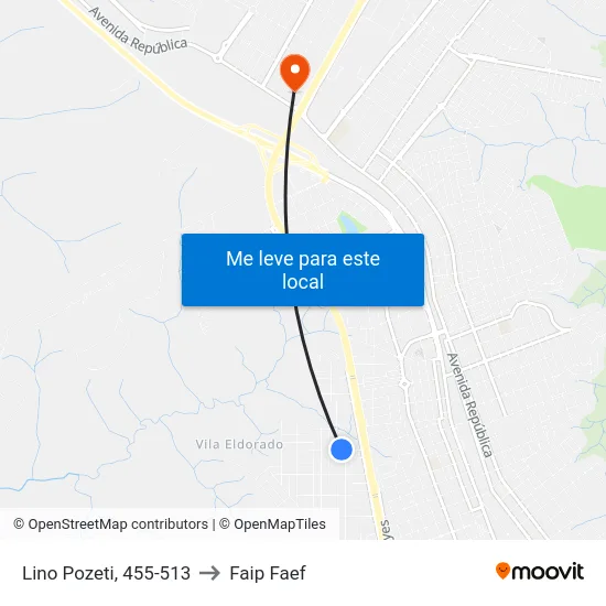 Lino Pozeti, 455-513 to Faip Faef map