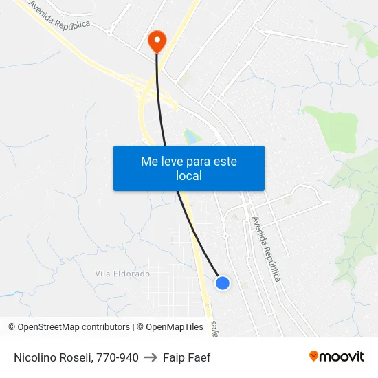 Nicolino Roseli, 770-940 to Faip Faef map