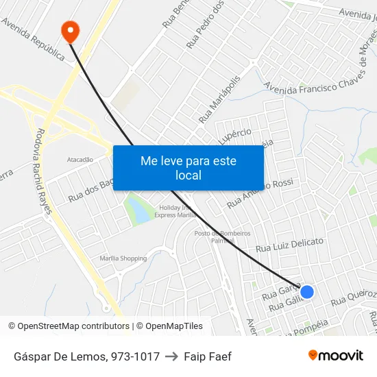 Gáspar De Lemos, 973-1017 to Faip Faef map