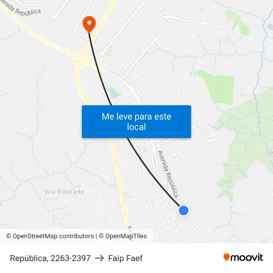 República, 2263-2397 to Faip Faef map