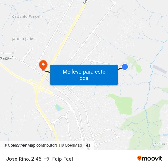 José Rino, 2-46 to Faip Faef map