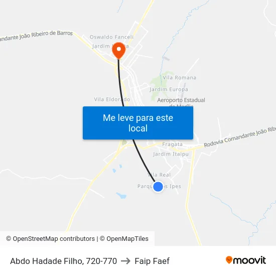 Abdo Hadade Filho, 720-770 to Faip Faef map