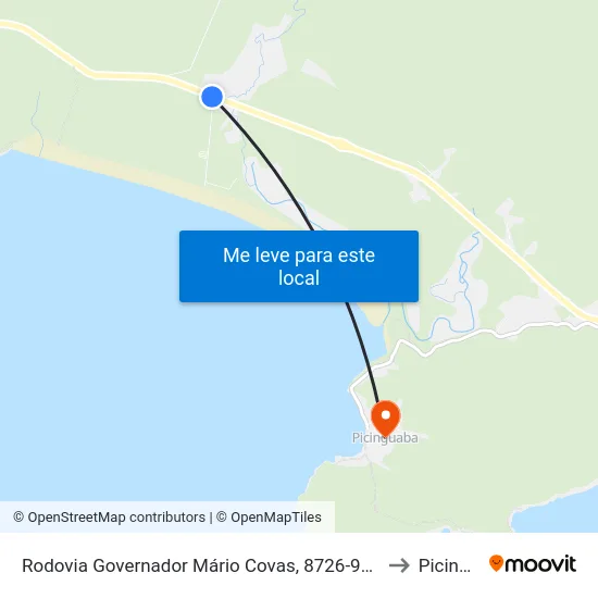 Rodovia Governador Mário Covas, 8726-9716 - Praia Da Fazenda to Picinguaba map