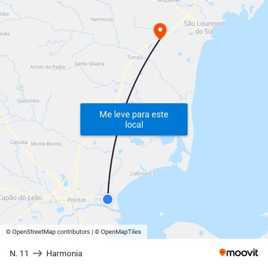 N. 11 to Harmonia map