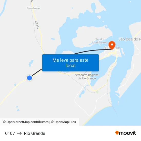 0107 to Rio Grande map