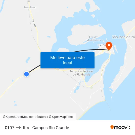 0107 to Ifrs - Campus Rio Grande map