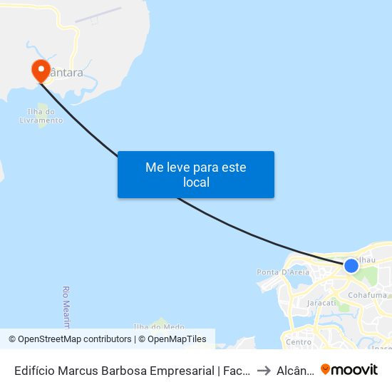 Edifício Marcus Barbosa Empresarial | Faculdade Isl Wyden to Alcântara map