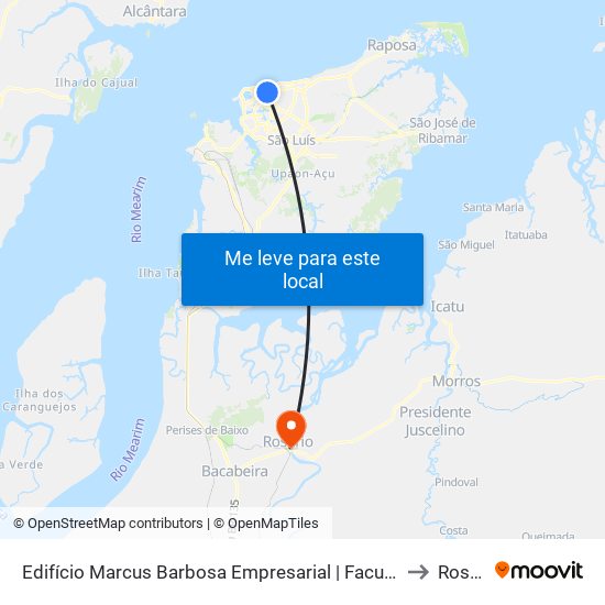 Edifício Marcus Barbosa Empresarial | Faculdade Isl Wyden to Rosário map