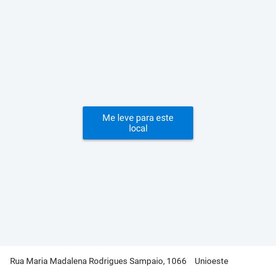 Rua Maria Madalena Rodrigues Sampaio, 1066 to Unioeste map