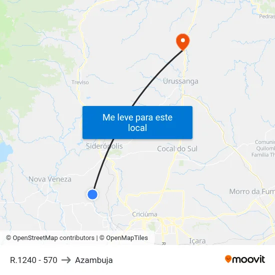 R.1240 - 570 to Azambuja map