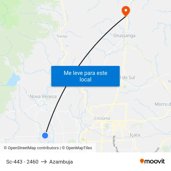 Sc-443 - 2460 to Azambuja map