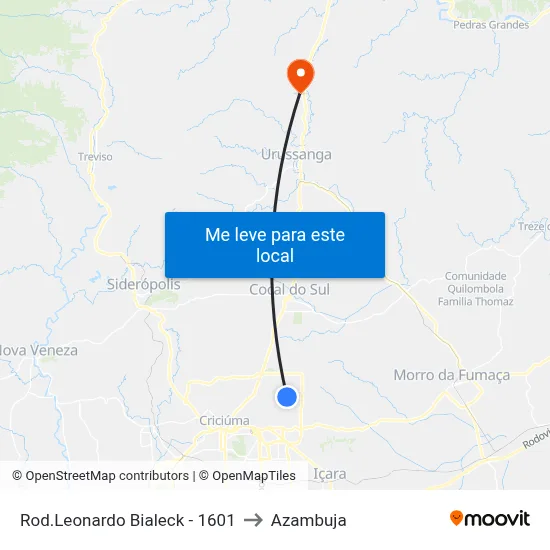 Rod.Leonardo Bialeck - 1601 to Azambuja map