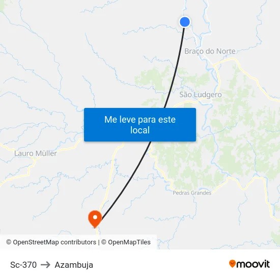 Sc-370 to Azambuja map