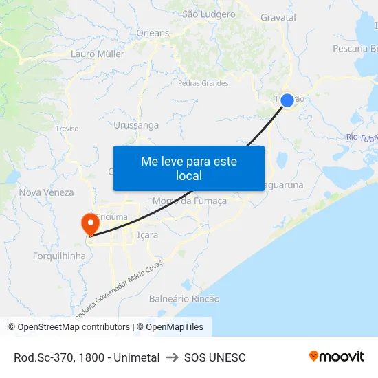 Rod.Sc-370, 1800 - Unimetal to SOS UNESC map