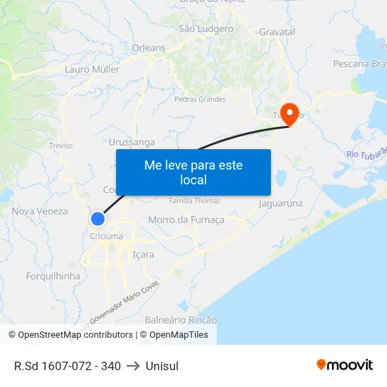 R.Sd 1607-072 - 340 to Unisul map