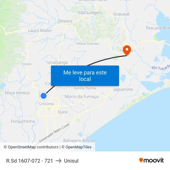 R.Sd 1607-072 - 721 to Unisul map