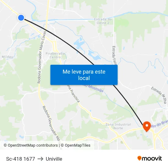Sc-418 1677 to Univille map