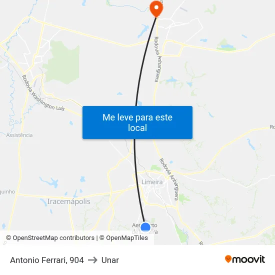 Antonio Ferrari, 904 to Unar map