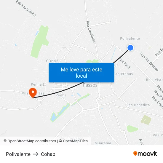 Polivalente to Cohab map