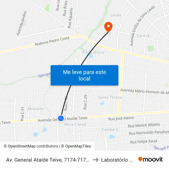 Av. General Ataíde Teive, 7174-7178 C/B to Laboratório Mac map