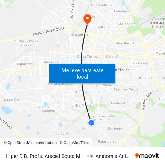 Hiper D.B. Profa. Araceli Souto Maior to Anatomia Animal map