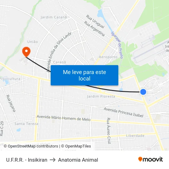 U.F.R.R. - Insikiran to Anatomia Animal map