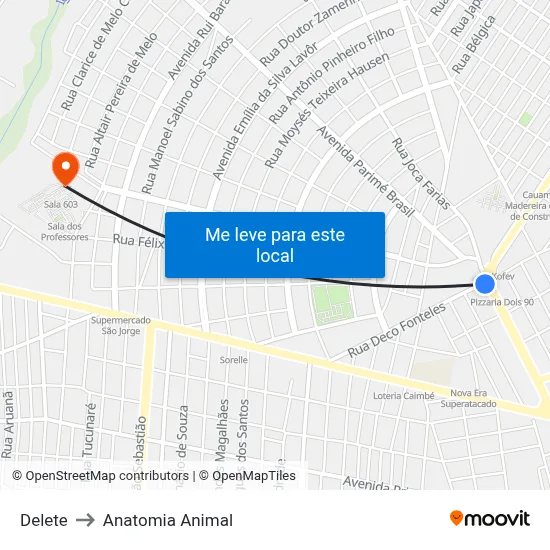 Delete to Anatomia Animal map