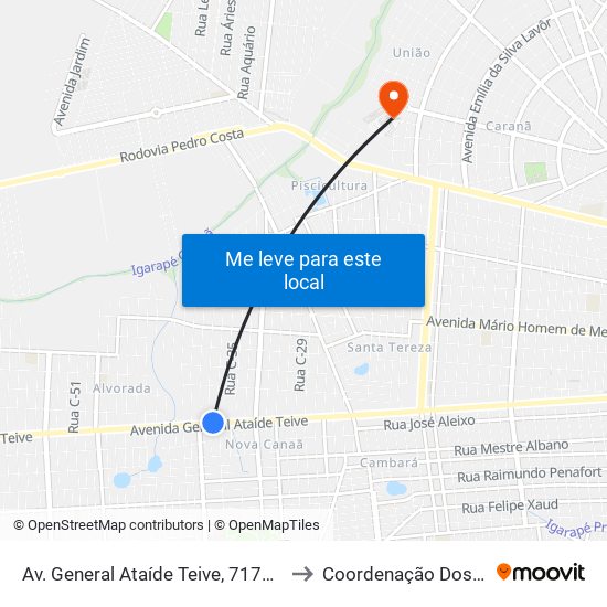 Av. General Ataíde Teive, 7174-7178 C/B to Coordenação Dos Cursos map
