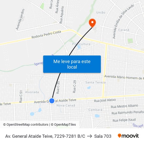 Av. General Ataíde Teive, 7229-7281 B/C to Sala 703 map