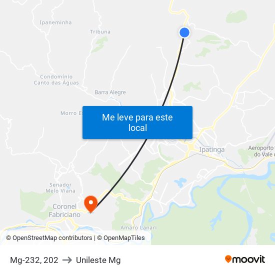 Mg-232, 202 to Unileste Mg map