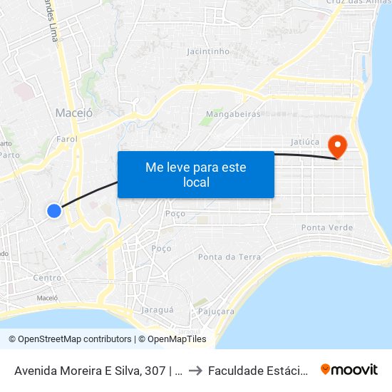 Avenida Moreira E Silva, 307 | Embratel to Faculdade Estácio De Sá map