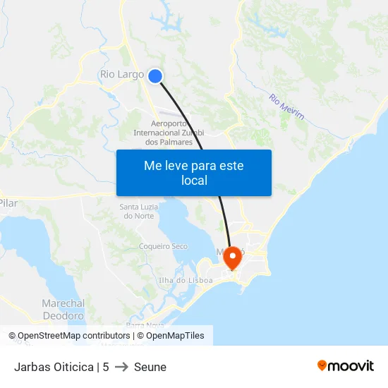 Jarbas Oiticica | 5 to Seune map