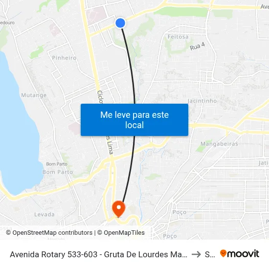 Avenida Rotary 533-603 - Gruta De Lourdes Maceió - Al 57052-480 República Federativa Do Brasil to Seune map