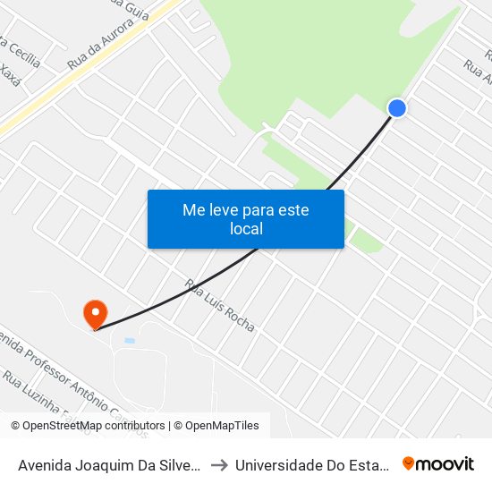 Avenida Joaquim Da Silveira Borges, 405 - Vingt Rosado to Universidade Do Estado Do Rio Grande Do Norte map