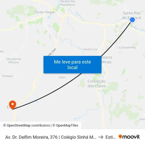 Av. Dr. Delfim Moreira, 376 | Colégio Sinhá Moreira to Estiva map