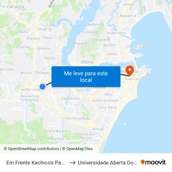Em Frente Kachico's Papelaria to Universidade Aberta Do Brasil map