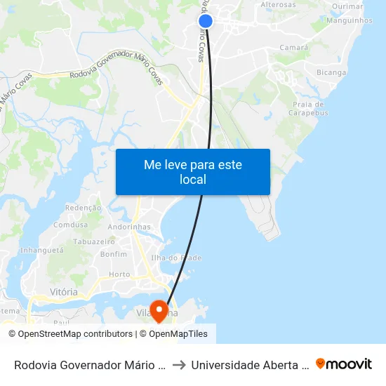 Rodovia Governador Mário Covas, 402 to Universidade Aberta Do Brasil map