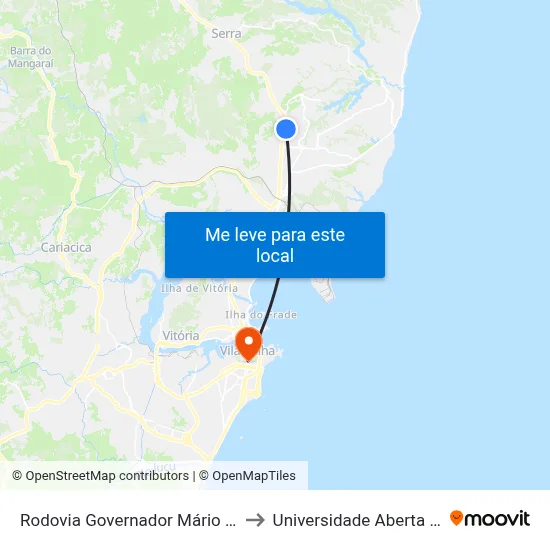 Rodovia Governador Mário Covas, 779 to Universidade Aberta Do Brasil map