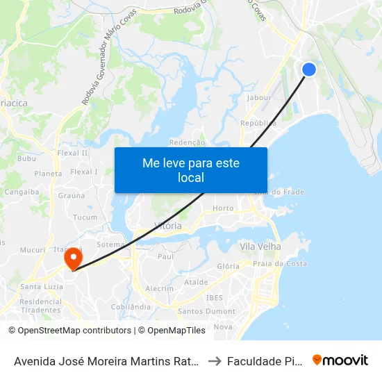 Avenida José Moreira Martins Rato, 1328 to Faculdade Pio XII map