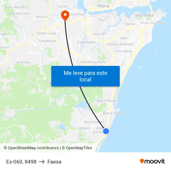 Es-060, 8498 to Faesa map