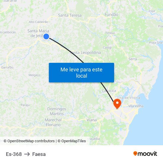 Es-368 to Faesa map
