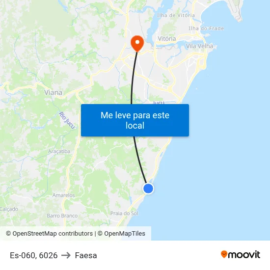 Es-060, 6026 to Faesa map